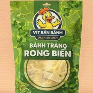 🌿 Bánh Tráng Rong Biển – Thơm Vị Rong Biển, Giòn Dai Khó Cưỡng