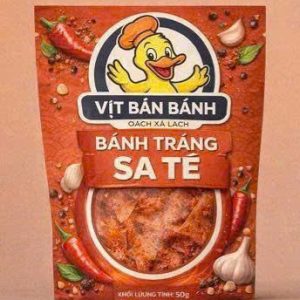 🌶️ Bánh Tráng Sa Tế  – Cay Cay Tê Dại
